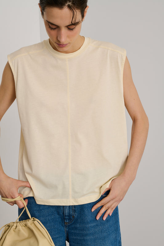 Apolline t-shirt - Ecru - Cotton - Women