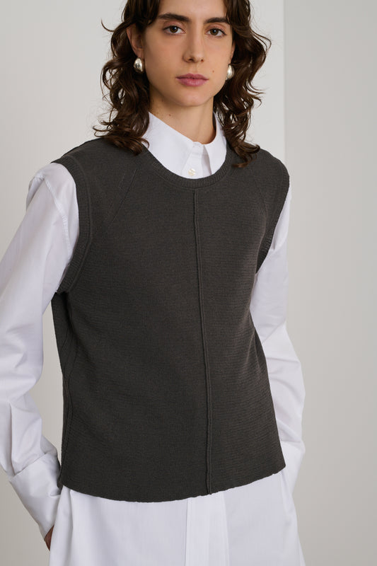 Pull Edouard - Gris Anthracite - Femme