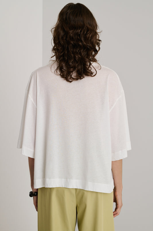 Tee-Shirt Dakota - Blanc - Coton - Femme