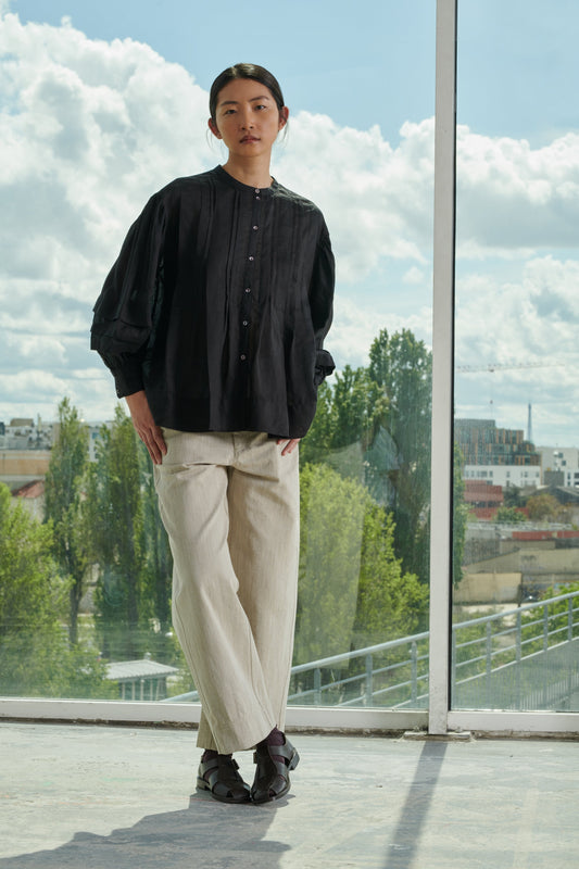 TROUSERS PEPINO BEIGE/ECRU