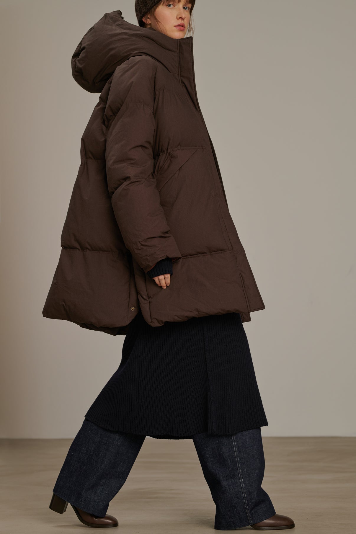 Doudoune Storm - Marron - Coton - Femme vue 2