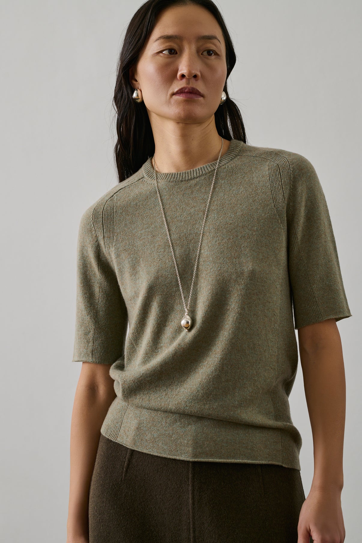 Pull Galanga - Gris/Bleu - Cachemire - Femme vue 2