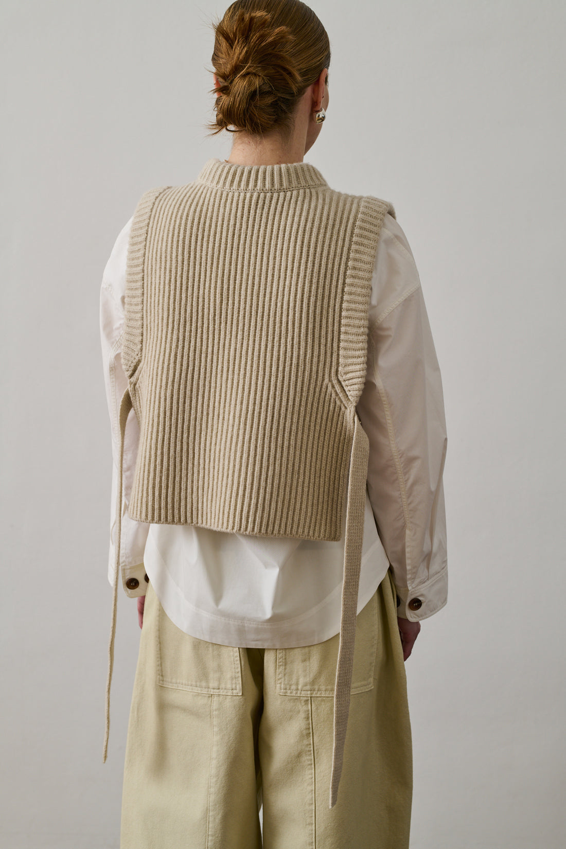 Pull Firmus - Écru Chiné - Laine - Femme