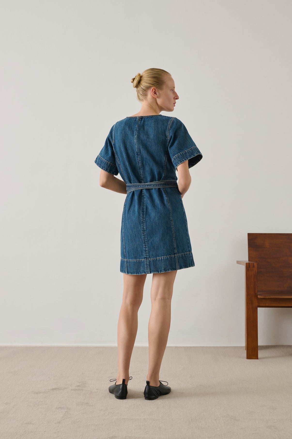 Robe Eclair - Bleu/Vert - Femme vue 2