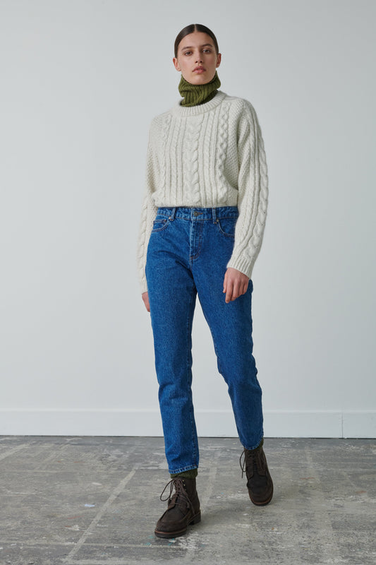 PULLOVER WANDO ECRU