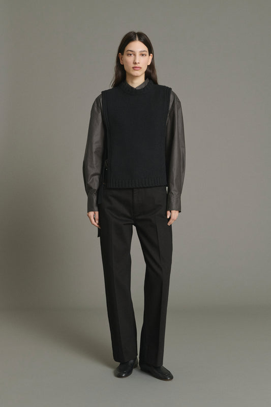 Pullover Uzel - Black - Wool - Women