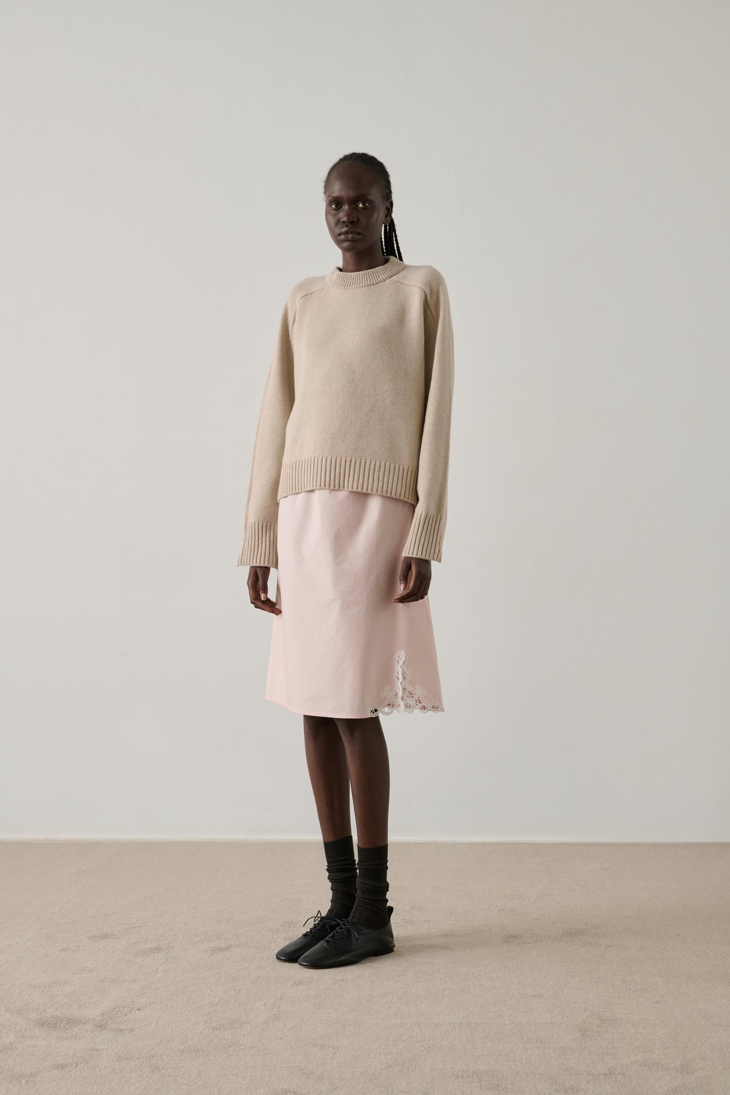 Will pullover - Ecru - Wool - Women