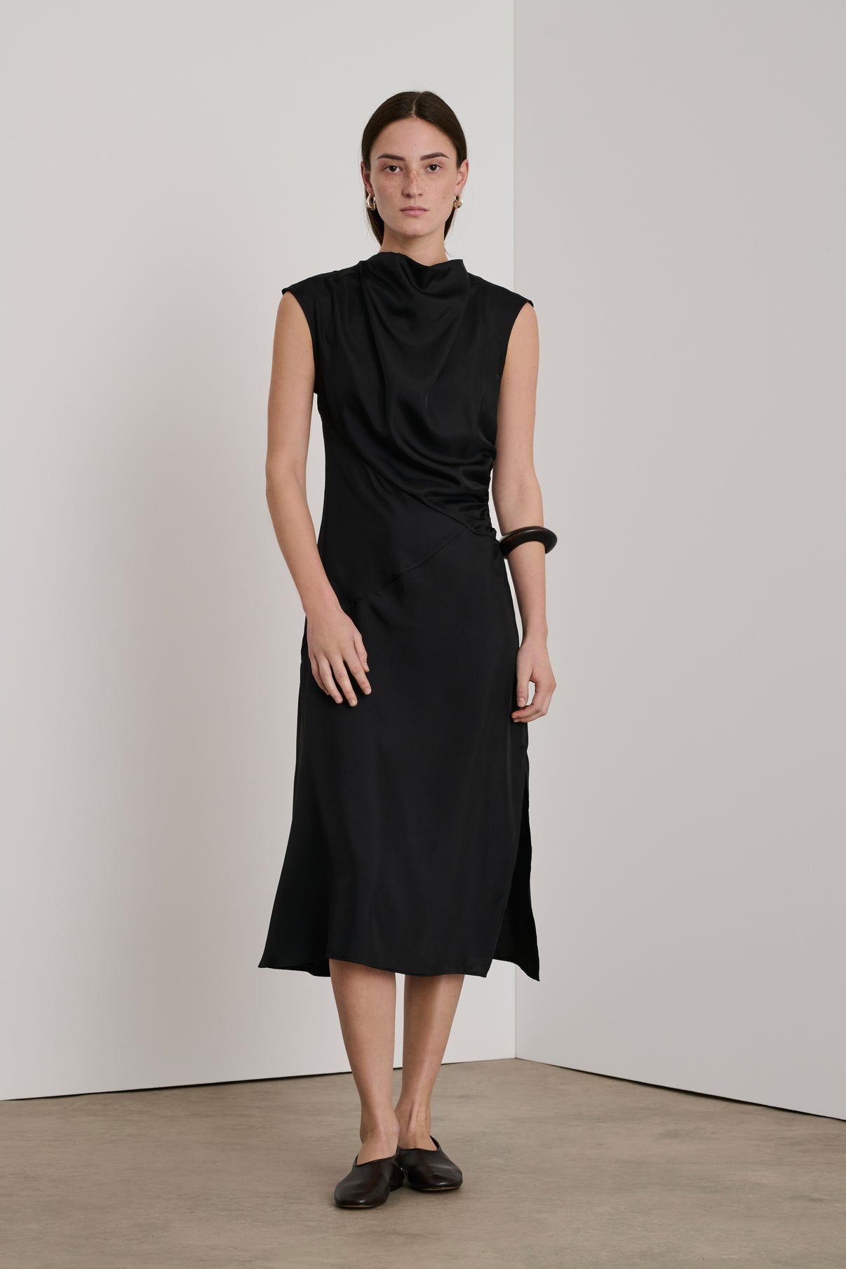 Robe Eugenie - Noir - Femme vue 1