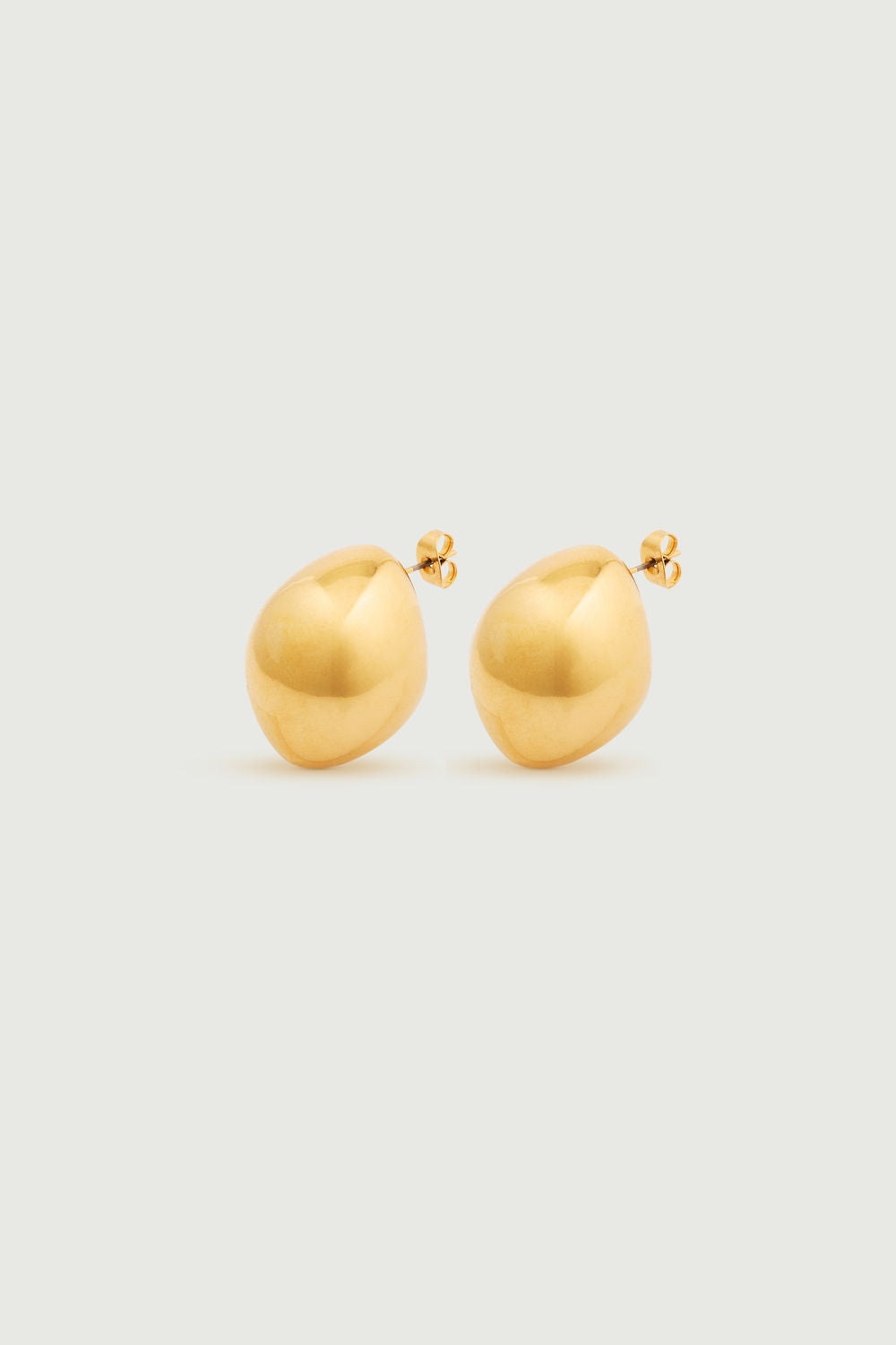 Boucles d'oreilles - Gold - Ligne Plate - Femme vue 2