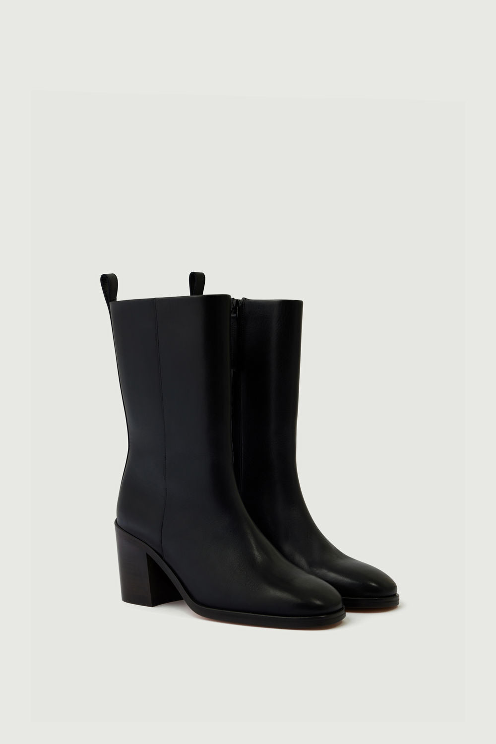 Bottines Cara - Noir - Cuir - Femme