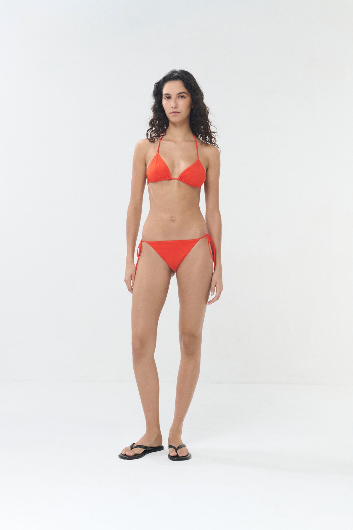 Il Triangolo swimsuit - Orange - Women vue 1