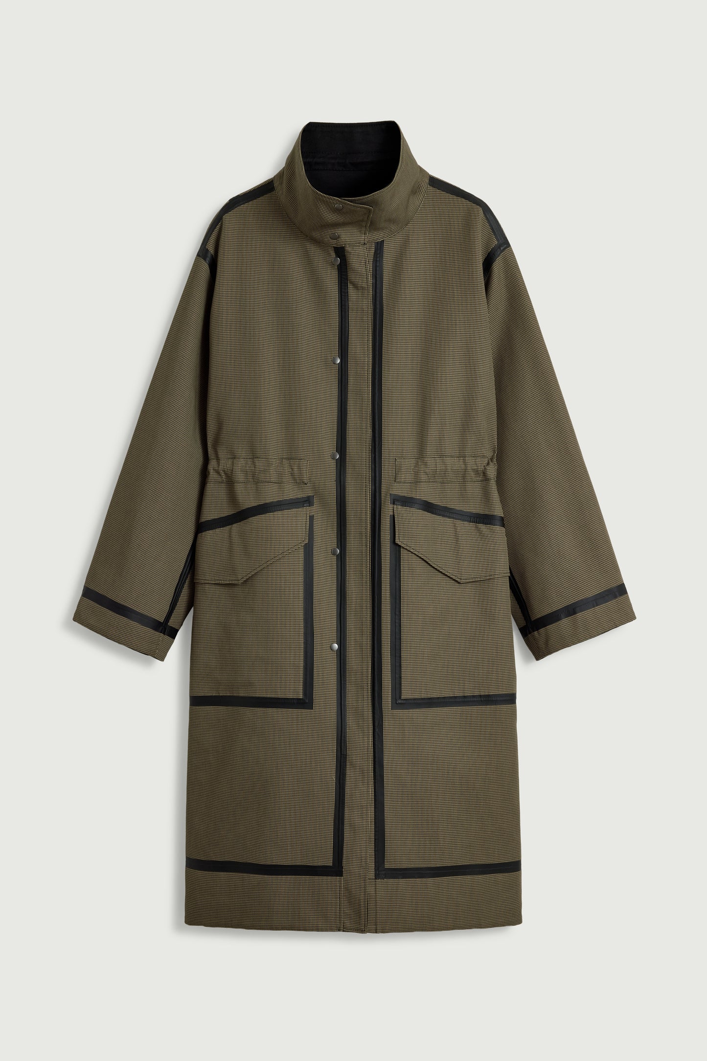 Luce coat - Black/Beige - Cotton - Women