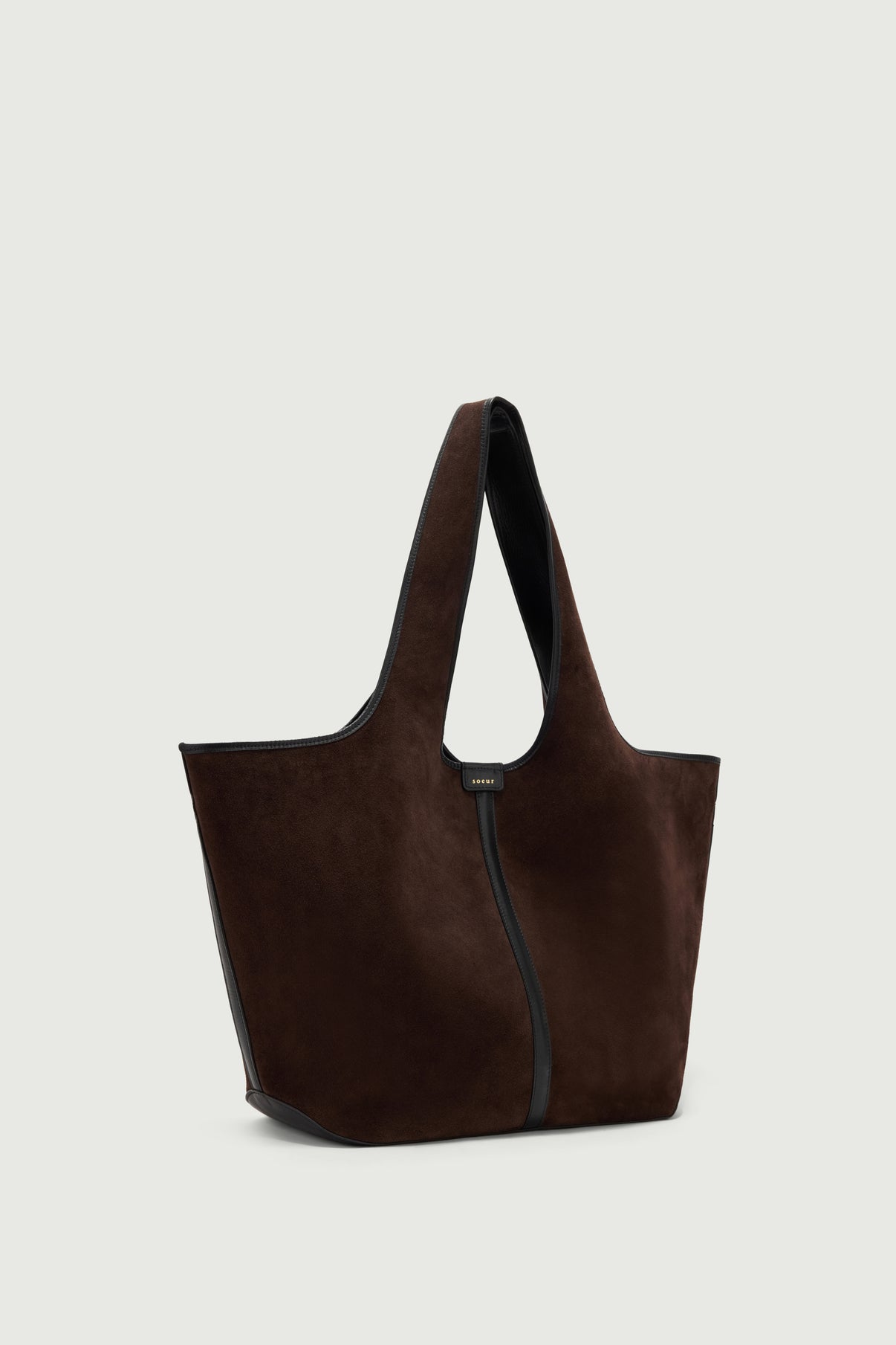 Douce Tote Bag - Dark Brown - Leather - Women vue 2