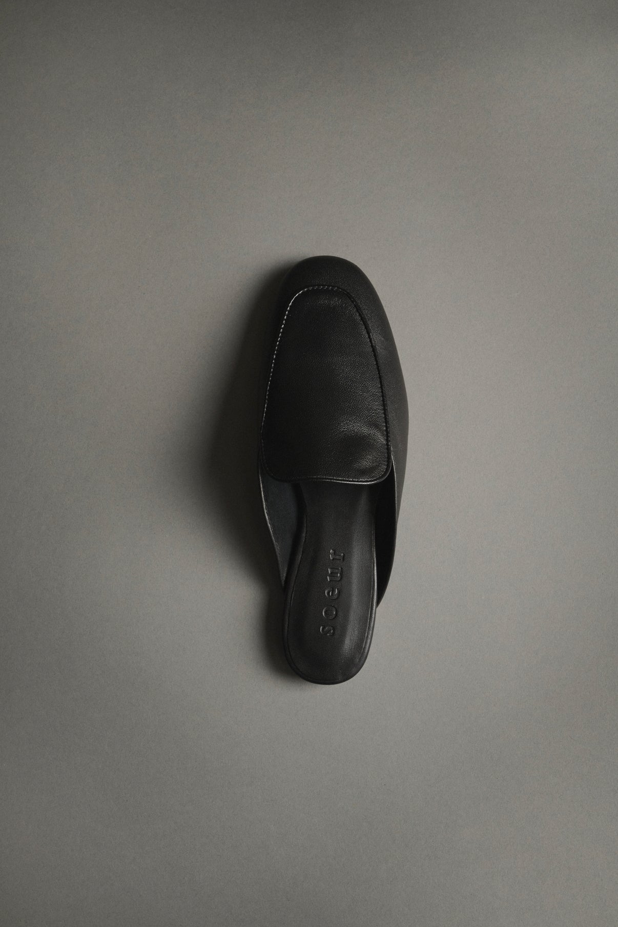 Mules Antonine - Black - Leather - Women vue 5